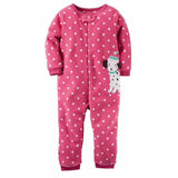 Cute Soft Animation Pattern Baby Jumpsuit