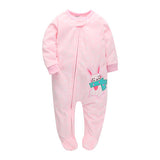 Cute Soft Animation Pattern Baby Jumpsuit