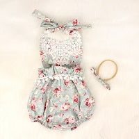 Cute Flower Costumes Baby Romper