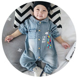 Costume Cowboy Fashion Jean Baby Romper