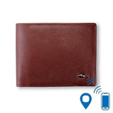 Genuine Leather With Alarm Smart Wallet
