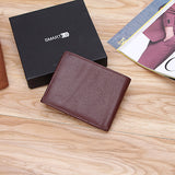 Genuine Leather With Alarm Smart Wallet