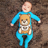 Long Sleeves Floral Baby Romper