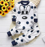 Letter Print Long Sleeved cotton Clothing Set