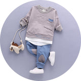 Children's Spring Autumn Cotton Clothing Set