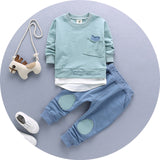 Children's Spring Autumn Cotton Clothing Set