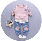 Children's Spring Autumn Cotton Clothing Set