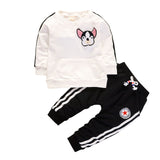 Spring Autumn Boy's Girl's Clothing Set
