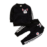 Spring Autumn Boy's Girl's Clothing Set