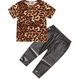 Hip Hop Style Toddler Girl Clothing Set