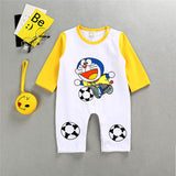 lovely Cartoon Printed Newborn Baby Romper
