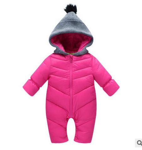 Lovely Windproof New Born Snowsuit