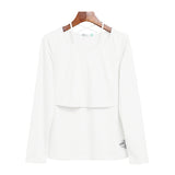 Long Sleeves Nursing Breastfeeding Tops