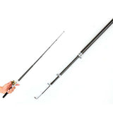 Pen Shape Folded Fishing Rod With Reel Wheel