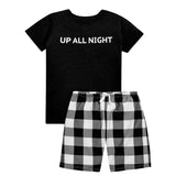 Beach Style Cartoon Casual Kids Sport Suit