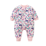 Long Sleeve Cotton Cartoon Baby Ropmer