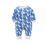 Long Sleeve Cotton Cartoon Baby Ropmer