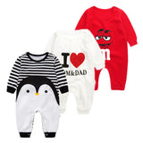 Autumn Spring Cotton Cartoon Style Baby Cloth