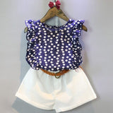 Summer Casual Bow Style Childrens Set