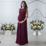 Elegant Vestidos Lace Pregnancy Clothes