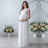 Elegant Vestidos Lace Pregnancy Clothes