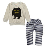 Lovely Long-Sleeved Kid's Sport Suit