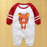 100% Cotton Long Sleeve Baby Romper