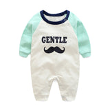 100% Cotton Long Sleeve Baby Romper