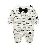 100% Cotton Long Sleeve Baby Romper