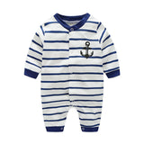 100% Cotton Long Sleeve Baby Romper