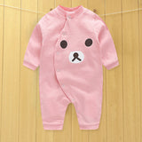 100% Cotton Long Sleeve Baby Romper
