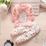 Long sleeve summer Style Kids Clothing Set