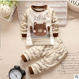 Long sleeve summer Style Kids Clothing Set