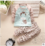 Long sleeve summer Style Kids Clothing Set