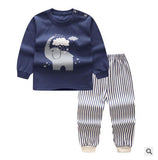 Long sleeve summer Style Kids Clothing Set