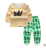 Long sleeve summer Style Kids Clothing Set