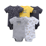 5pcs/lot Newborn Vaby Boy Girl Romper