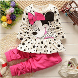 Bow Type Girls Clothing Set