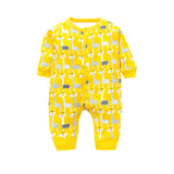 Long Sleeve Cotton Cartoon Baby Ropmer