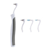 Teeth Whitening Sonic Vibration LED Light Dental Pick Stain Eraser Tool