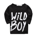 "Wild Boy" Printed Kids Clothes Set
